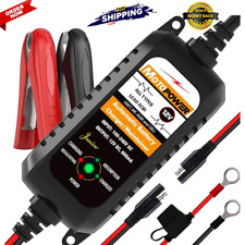 Car Auto Motorcycle Battery Charger Float Trickle Tender Maintainer 12v 800ma