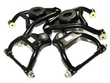 Black Front Upperlower Control Arm For 68-72 Chevelle Monte Carlo Gto A Body
