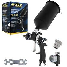 Master 33 Series Hvlp Spray Gun 2.5mm Tip Air Regulator Paint Primer