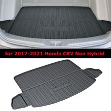 Car Cargo Liner Boot Tray Trunk Floor Mat Carpet Black For 2017-2022 Honda Crv