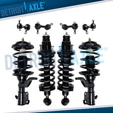 8pc Front Rear Struts Coil Springs Sway Bars For 2003 2004 2005 Honda Civic 1.7l