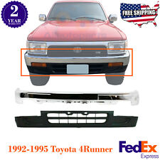 Front Bumper Chrome Steel Lower Valance For 1992-1995 Toyota 4runner