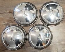 1960 Plymouth Belvedere Dog Dish Wheel Hubcaps 10 Mopar Oem Set Of 4