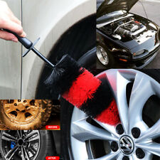 Car Tire Rim Scrub Brush Auto Vehicle Wheel Hub Brush Cleaning Tool Wash Cleaner
