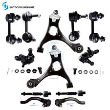 For 06-11 Honda Civic Control Arm Ball Joint Sway Bar Tierod Kit Non-si Model