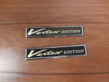 Vertex Edition Side Emblem Badge Fit Toyota Aristo V300 1999-2001 Oem X2pcs