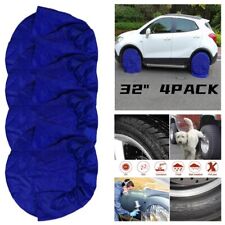 2inch Wheel Tyre Tire Covers Waterproof 210d Oxford Fabric For Car Rv Trailer X4