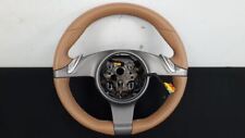 09 Porsche 911 997 Carrera 4s Steering Wheel Assembly Tan Leather Heated
