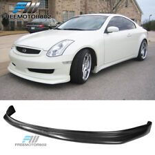 Fits 03-06 Infiniti G35 Coupe Pu Ns Style Front Bumper Lip Spoiler