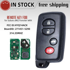 Hyq14acx 271451-5290 For Subaru Brz Forester Wrx Keyless Smart Remote Key Fob