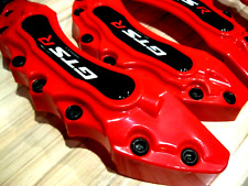 4 Pcs Red Brake Caliper Covers For 3d Tire Gt F150 Edge Fiesta Ka R Mustang Rs