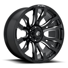 20x9 Fuel D673 Blitz Gloss Black Milled Wheel 5x150 20mm