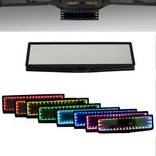 Jdm Color Change Galaxy Mirror Led Light Clip-on Rear View Wink Rearview