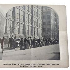 Great Flood Of 1913 Dayton Ohio Bread Line National Cash Register Building