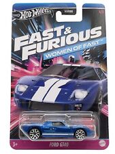 Hot Wheels 2024 Hw Fast Furious Women Of Fast 45 Blue Ford Gt40