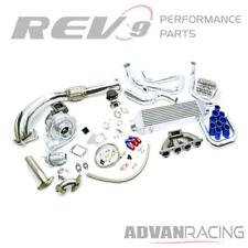 Rev9 Tck-002 T3t4 Turbo Kit Starter Pack For Honda B16b18 Dohc Motor
