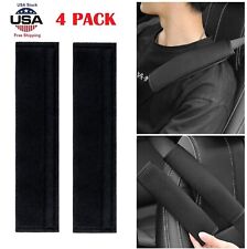 4 Pack Universal Soft Seat Belt Set Cover Shoulder Pad Strap Protector Car Truck
