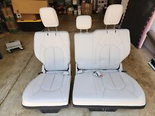 2017 18 19 20 21 2023 Chrysler Pacifica 3rd Row Bench Seats Leather Beige Oem
