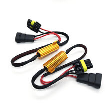 A1 2x Led Canbus Resistor Kit H11 H8 Headlight Anti Flicker Error Free Decoder