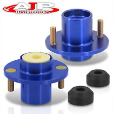 Blue Aluminum Coilover Shock Top Hat Mount Extended For 1988-2000 Civic Integra