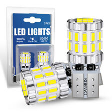 2x 168 192 194 2825 Led License Plate Light Bulbs Error Free Xenon White 6000k