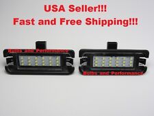 White 6000k Led License Plate Lights Lamps For 2015 - 2022 Ford Mustang Bright