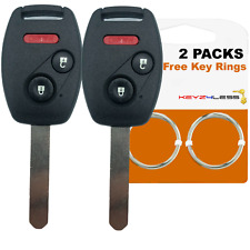 2 Car Key Fob Entry Remote For 2007 2008 2009 2010 2011 2012 2013 Honda Crv Cr-v