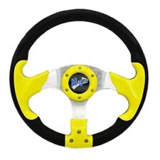 Madjax Razor Golf Cart Steering Wheel - Yellow