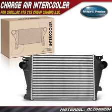 1x Air Cooled Intercooler For Cadillac Ats Cts Chevy Camaro L4 2.0l Turbocharged