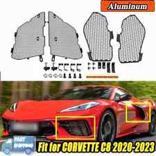Us For Corvette C8 Z51 20-24 Front Grill Radiator Guards Side Intake Mesh Grille