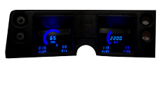 1968 Chevelle Digital Dash Panel Blue Led Gauges Lifetime Warranty Usa Made