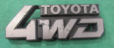 1983 1986 Toyota Tercel 4wd Wagon Plastic Screw On Grille Emblem 75311-16140