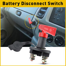 Auto Car Battery Disconnect Safety Kill Cut-off Switch Brass Terminals Cut Off