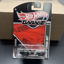 Hot Wheels Garage Shelby Cobra 427 In Dark Grey With Real Riders