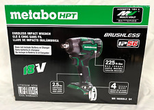 Metabo Hpt Wr18dbdl2q4 18v Brushless 12 Drive Impact Wrench Tool Only Nib