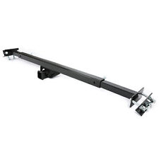 Class 3 Trailer Hitch 2 Receiver Adjustable Black Steel Universal Fits
