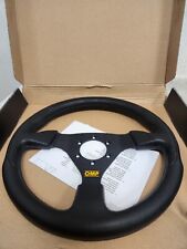 Returned Sale Omp Od0-1981-071 Gp Racing Steering Wheel - Blackblack