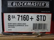 Blockmaster 7160 Std Piston Set Of 8 400 Ford
