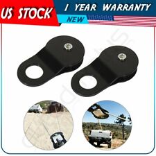 Two 22000lbs Snatch Block Pulley 10ton Recovery Winch Off Road Tow 2pcs