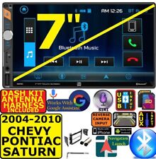 2004-2010 Chevy Pontiac Saturn Dual Bluetooth Usb Sd Aux Car Radio Stereo Pkg