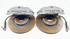 2024 Ford Mustang Gt Left Right Front Brembo Caliper Brake Pair With Rotor Oem