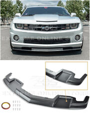 For 10-13 Camaro Ss Eos Tl1 Style Matte Black Front Bumper Lower Lip Splitter