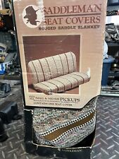 Saddleman Brown Blanket Seat Cover New Bench Small Midsize Colorado S10 Ranger