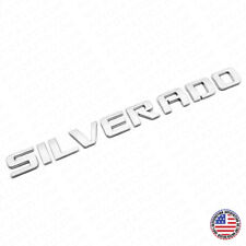 For Chevy Silverado Fender Tailgate Logo Nameplates Letter 3d Decal Emblem Truck