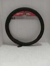 Roadpro Rpsw3006 Black 18 Genuine Leather Steering Wheel Cover Free Shipping