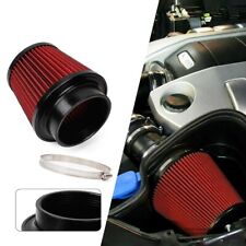 Red 4 100mm Performance High Flow Inlet Cold Air Intake Cone Dry Air Filter