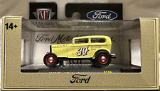 2023 M2 Machines - Oreillys Exclusive - Ford - 1932 Ford Tudor Sedan - Yellow