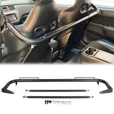 49 Stainless Steel Racing Safety Seat Belt Chassis Roll Harness Bar Rod Kit