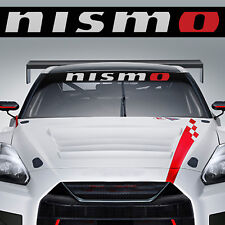 Nismo Windshield Decal Sticker For Nissan Sentra Altima 200sx 350z Murano Srt