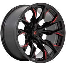 Fuel D823 Flame 20x9 6x135 1 Black Milled Red Wheels4 87.1 20 Inch Rims